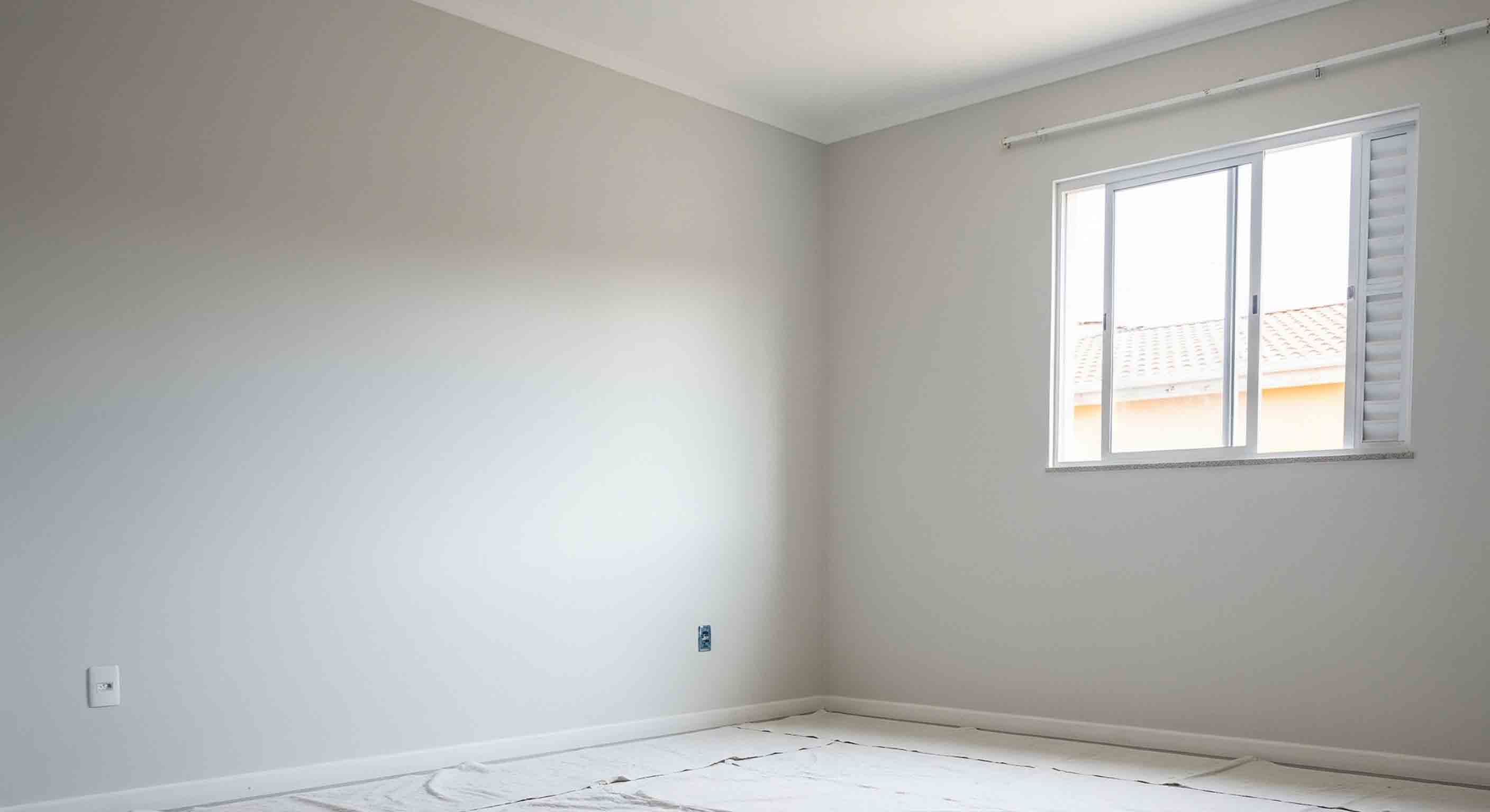 Pintura residencial convencional realizada pela LLSA2irmãos - Exemplo 2